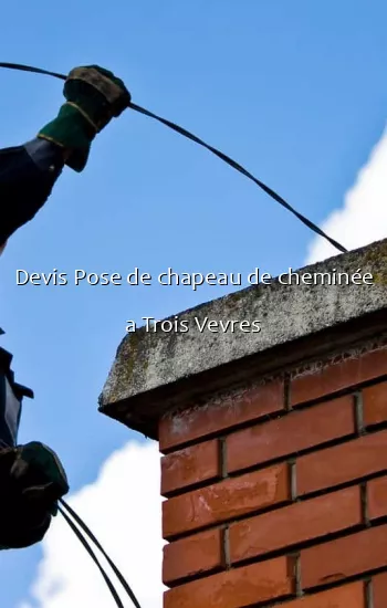 Devis Pose de chapeau de cheminée a Trois Vevres