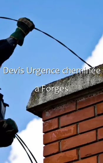 Devis Urgence cheminée a Forges